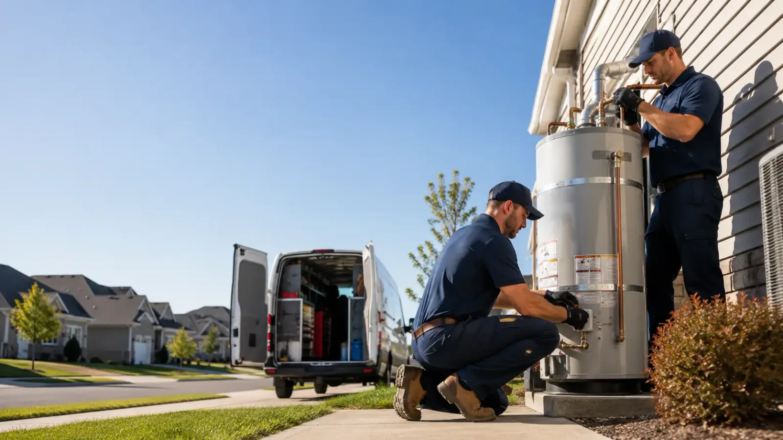 Water Heater Installation in Brooker, FL